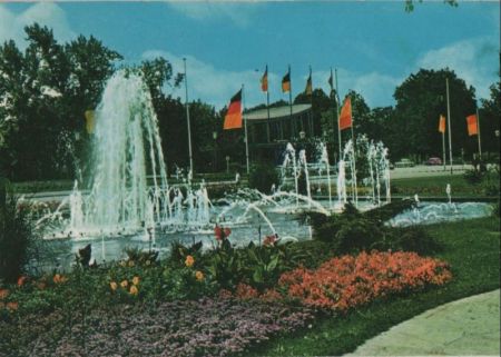 Karlsruhe - Wasserspiele - ca. 1975 Karlsruhe - Wasserspiele - ca. 1975