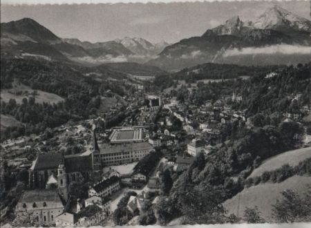 Berchtesgaden - vom Lockstein - ca. 1960 Berchtesgaden - vom Lockstein - ca. 1960