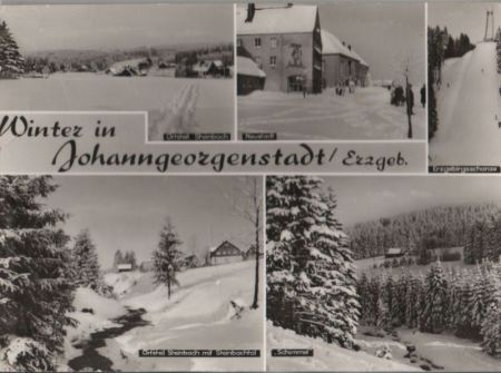 Johanngeorgenstadt - u.a. Erzgebirgsschanze - 1988