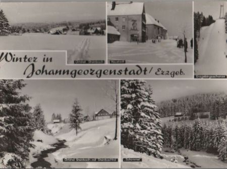 Johanngeorgenstadt - u.a. Erzgebirgsschanze - 1988 Johanngeorgenstadt - u.a. Erzgebirgsschanze - 1988