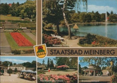 Bad Meinberg - u.a. Kurpark-Stausee - ca. 1980 Bad Meinberg - u.a. Kurpark-Stausee - ca. 1980