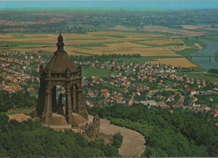 Porta Westfalica - Kaiser-Wilhelm-Denkmal - 1988 Porta Westfalica - Kaiser-Wilhelm-Denkmal - 1988