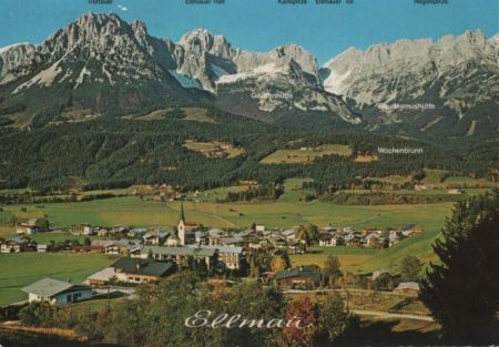 Österreich - Ellmau - am Wilden Kaiser - 1985 Österreich - Ellmau - am Wilden Kaiser - 1985
