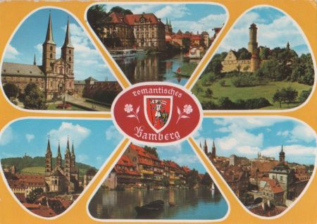 Bamberg - u.a. Michaelskirche - 1989 Bamberg - u.a. Michaelskirche - 1989