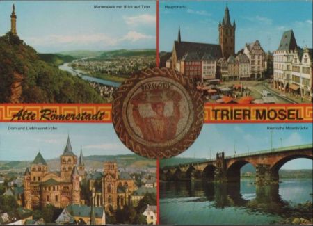 Trier - u.a. Liebfrauenkirche und Dom - ca. 1980 Trier - u.a. Liebfrauenkirche und Dom - ca. 1980