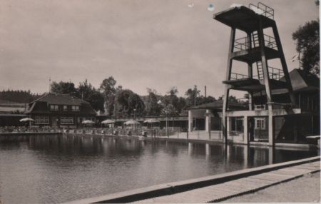 Markneukirchen - Schwimmbad - 1962 Markneukirchen - Schwimmbad - 1962