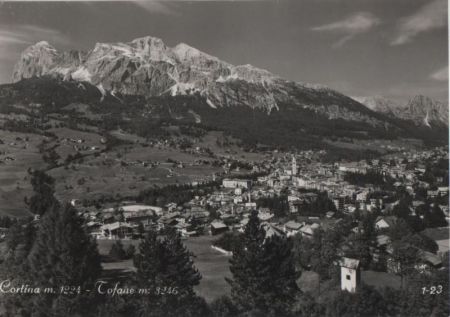 Italien - Cortina d’Ampezzo - Tofane - ca. 1965 Italien - Cortina d’Ampezzo - Tofane - ca. 1965