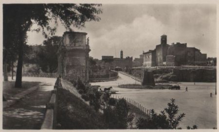 Italien - Rom - Roma - Arco di Costantino e Meda Sudante - ca. 1955 Italien - Rom - Roma - Arco di Costantino e Meda Sudante - ca. 1955
