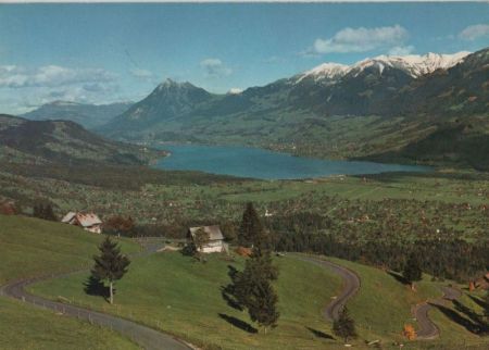 Schweiz - Sarnersee - mit Rigi - 1971 Schweiz - Sarnersee - mit Rigi - 1971