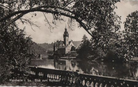 Waldheim - Blick zum Rathaus Waldheim - Blick zum Rathaus
