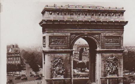 Frankreich - Paris - Arc de Triomphe - ca. 1955 Frankreich - Paris - Arc de Triomphe - ca. 1955