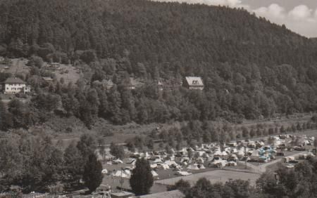 Bad Liebenzell - Campingplatz - 1959 Bad Liebenzell - Campingplatz - 1959
