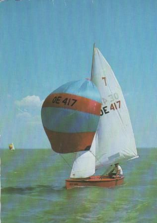 Ungarn - Balaton - Segelschiff - 1977 Ungarn - Balaton - Segelschiff - 1977