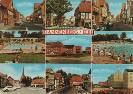 Dannenberg - 9 Teilbilder - 1978 Dannenberg - 9 Teilbilder - 1978