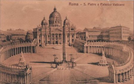 Italien - RomS. Pietro e Palazzo Vaticano - ca. 1935 Italien - RomS. Pietro e Palazzo Vaticano - ca. 1935