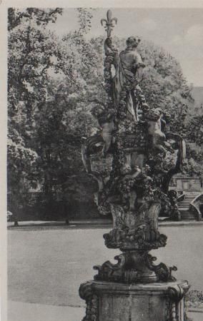 Fulda - Flora-Vase und Stadtsaal - ca. 1955 Fulda - Flora-Vase und Stadtsaal - ca. 1955