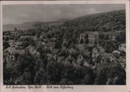 Bad Liebenstein - Blick vom Aschenberg - 1951 Bad Liebenstein - Blick vom Aschenberg - 1951
