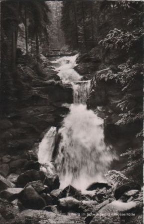 Triberg - Wasserfälle - 1958 Triberg - Wasserfälle - 1958