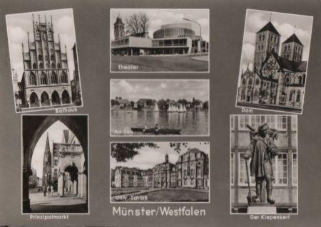 Münster - u.a. Theater - 1981 Münster - u.a. Theater - 1981