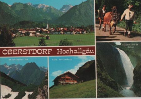 Oberstdorf - u.a. Stuibenfall - 1980 Oberstdorf - u.a. Stuibenfall - 1980