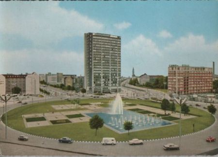 Berlin-Charlottenburg, Ernst-Reuter-Platz - ca. 1965 Berlin-Charlottenburg, Ernst-Reuter-Platz - ca. 1965
