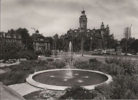 Leipzig - Neues Rathaus - 1974 Leipzig - Neues Rathaus - 1974