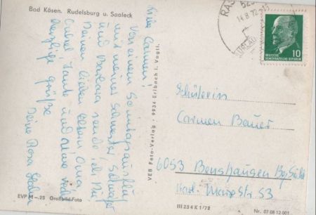 Bad Kösen - Rudelsburg