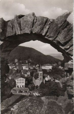 Lindenfels - Blick von der Burg - 1964 Lindenfels - Blick von der Burg - 1964