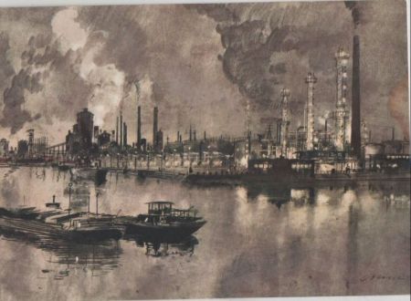 Gelsenkirchen - Aral - BV-Tanklager - ca. 1960 Gelsenkirchen - Aral - BV-Tanklager - ca. 1960