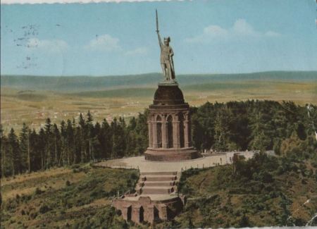 Hermannsdenkmal bei Hiddesen - 1962 Hermannsdenkmal bei Hiddesen - 1962