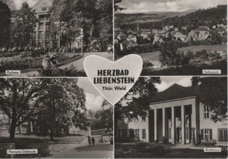 Bad Liebenstein - u.a. Teilansicht - 1966 Bad Liebenstein - u.a. Teilansicht - 1966