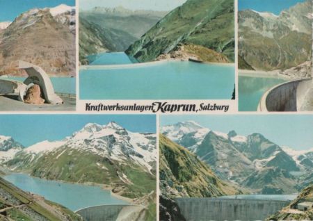 Österreich - Kaprun - Kraftwerksanlagen - ca. 1975 Österreich - Kaprun - Kraftwerksanlagen - ca. 1975