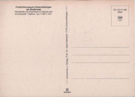 Uhldingen-Mühlhofen - Unteruhldingen - Freilichtmuseum - Herdstelle Uhldingen-Mühlhofen - Unteruhldingen - Freilichtmuseum - Herdstelle
