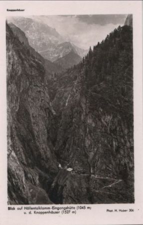Höllentalklamm - Eingangshütte Höllentalklamm - Eingangshütte