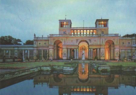 Potsdam - Orangerie - Mittelbau - 1984 Potsdam - Orangerie - Mittelbau - 1984