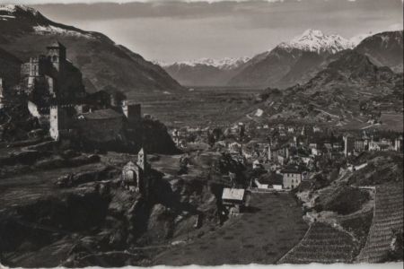 Schweiz - Sion - Vue generale - 1939 Schweiz - Sion - Vue generale - 1939