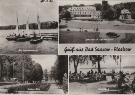 Bad Saarow-Pieskow - u.a. Neptun-Bad - 1978 Bad Saarow-Pieskow - u.a. Neptun-Bad - 1978