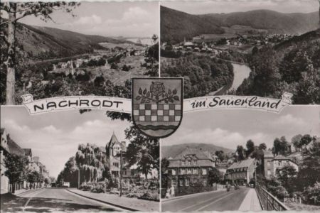Nachrodt - mit 4 Bildern - 1962 Nachrodt - mit 4 Bildern - 1962