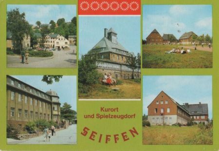 Seiffen - u.a. Spielzeugmuseum - ca. 1990 Seiffen - u.a. Spielzeugmuseum - ca. 1990