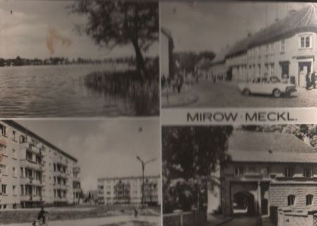 Mirow - u.a. Ernst-Thälmann-Straße - 1975 Mirow - u.a. Ernst-Thälmann-Straße - 1975