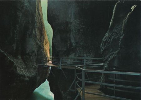 Schweiz - Meiringen - Aareschlucht - ca. 1980 Schweiz - Meiringen - Aareschlucht - ca. 1980