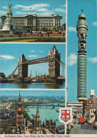 Großbritannien - London - u.a. Post Office Tower - 1982 Großbritannien - London - u.a. Post Office Tower - 1982