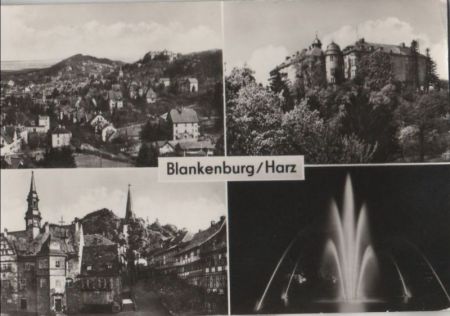 Blankenburg - mit 4 Bildern - 1985 Blankenburg - mit 4 Bildern - 1985