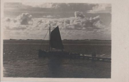 Segelschiff im See - 1932 Segelschiff im See - 1932