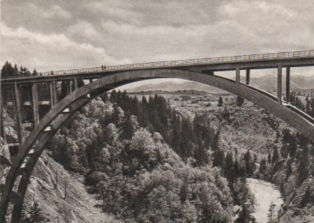 Rottenbuch - Eisenbetonbrücke - ca. 1975 Rottenbuch - Eisenbetonbrücke - ca. 1975