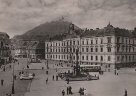 Tschechien - Most - Mirove namesti - ca. 1965 Tschechien - Most - Mirove namesti - ca. 1965
