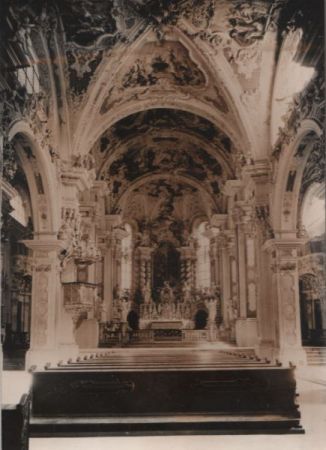 Italien - Novacella - Neustift - Interno della Basilica - ca. 1950 Italien - Novacella - Neustift - Interno della Basilica - ca. 1950