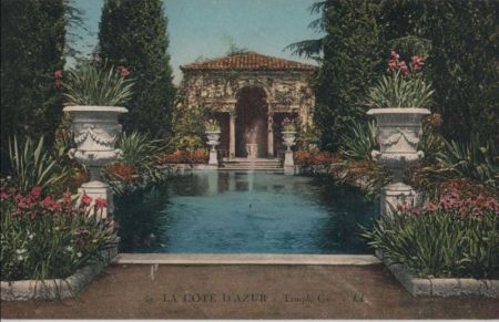 Frankreich - Cote d\’Azur - Temple grec - ca. 1925 Frankreich - Cote d\’Azur - Temple grec - ca. 1925