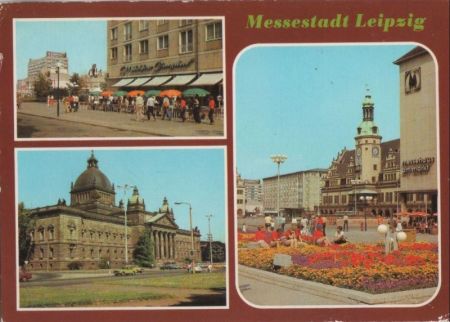 Leipzig - u.a. ALtes Rathaus am Markt - 1985 Leipzig - u.a. ALtes Rathaus am Markt - 1985