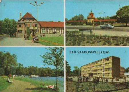 Bad Saarow-Pieskow - u.a. Bahnhofshotel - 1974 Bad Saarow-Pieskow - u.a. Bahnhofshotel - 1974
